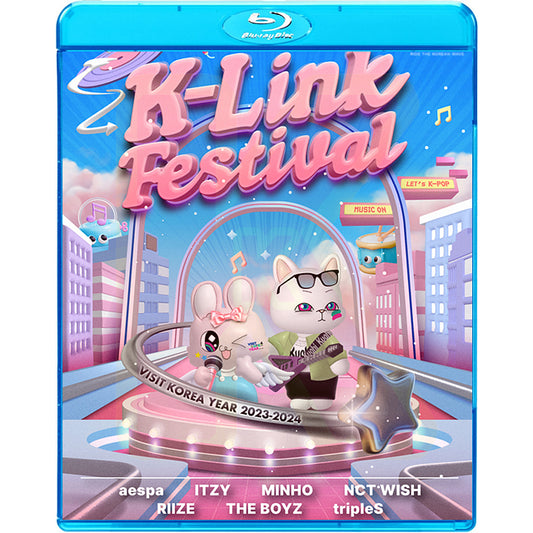 Blu-ray K-LINK FESTIVAL 2024.10.05 - aespa / ITZY / RIIZE / NCT WISH / THE BOYZ / MINHO / tripleS - CON KPOP ブルーレイ