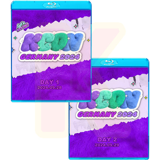 Blu-ray KCON 2024 IN GERMANY 2枚SET 2024.09.28-29 CON KPOP ブルーレイ