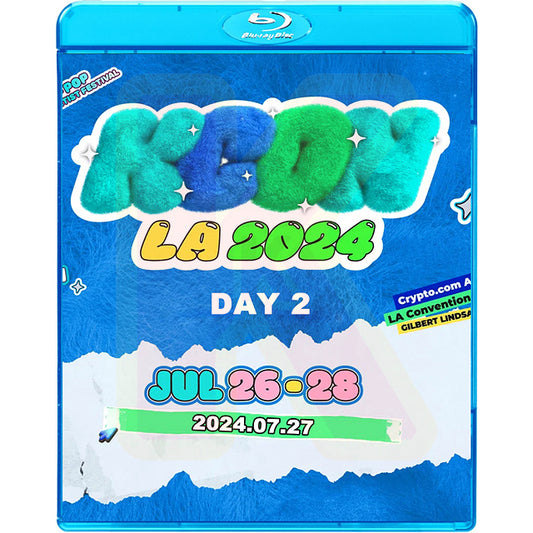 Blu-ray KCON 2024 IN LA 2DAY 2024.07.27 - ENHYPEN / TWS / NMIXX / JO YURI / P1Harmony / GOD 他 - CON KPOP ブルーレイ