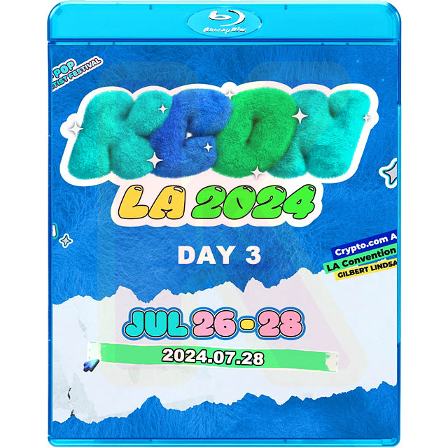 Blu-ray KCON 2024 IN LA 3DAY 2024.07.28 - NCT127 / ZB1 / STAYC / JEON SOMI / ZICO 他 - CON ブルーレイ