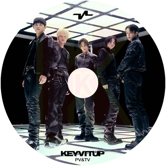 K-POP DVD KEYVITUP 2016 PV&TV Collection - KEYVITUP / BEST ONE - KEYVITUP キービラップ KPOP DVD