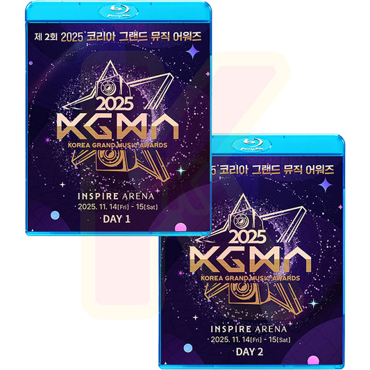 Blu-ray 2025 KGMA (KOREA GRAND MUSIC AWARDS) DAY1-2 2枚Set 2025.11.14/15 K-POP音楽授賞式 KPOP ブルーレイ