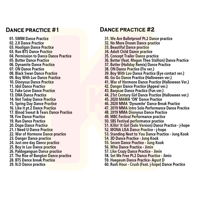 Blu-ray BTS 2026 DANCE PRACTICE COLLECTION -SWIM 他 - バンタン BANGTAN KPOP ブルーレイ