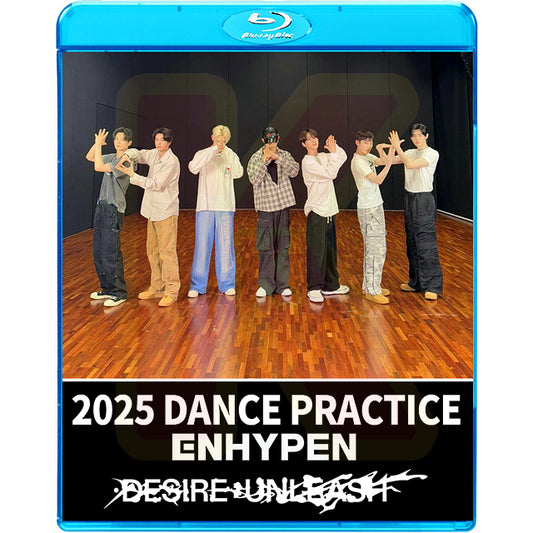 Blu-ray ENHYPEN 2025 DANCE Practice - Bad Desire 他 - エンハイフン K-POP ブルーレイ