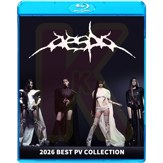 Blu-ray aespa 2026 BEST PV COLLECTION - WDA / Rich Man / Dirty Work / Whiplash / Armageddon / Supernova 他 - エスパ カリナ ジゼル ウィンター ニンニン KPOP ブルーレイ