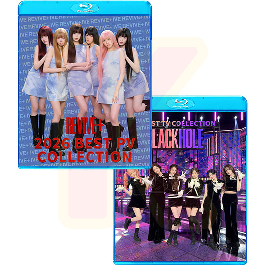 Blu-ray IVE 2026 BEST COLLECTION 2枚セット - BANG BANG / XOXZ / ATTITUDE / REBEL HEART / HEYA / After LIKE / LOVE DIVE 他 - アイヴ アイブ ブルーレイ