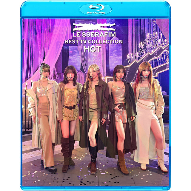 Blu-ray LE SSERAFIM 2025 BEST TV COLLECTION - DIFFERENT / HOT / CRAZY 他 - LESSERAFIM ルセラフィム KPOP ブルーレイ