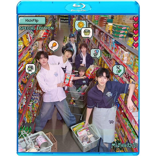 Blu-ray KickFlip 2026 2nd SPECIAL EDITION- Eye-Poppin’ / wenty / My First Love Song / FREEZE / Mama Said 他 - キックフリップ KPOP ブルーレイ