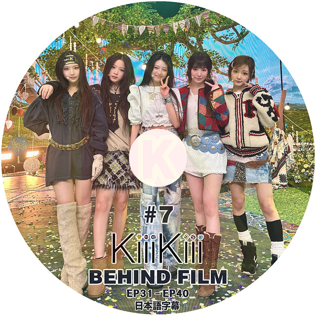 K-POP DVD KiiiKiii BEHIND FILM #7 EP31-EP40 日本語字幕あり キキ イソル スイ ジユ ハウム キヤ KPOP DVD