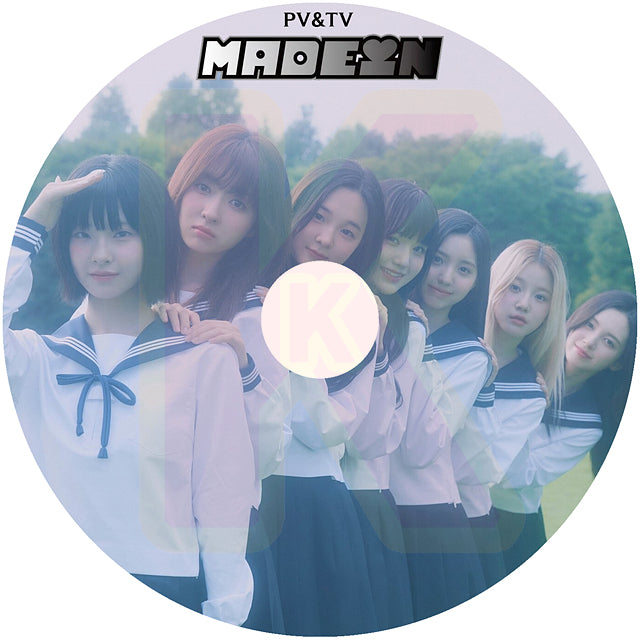 K-POP DVD MADEIN 2024 PV/TV - UNO - メイディン マシロ ミユ スヘ イェソ ガウン セリナ ナゴミ KPOP DVD