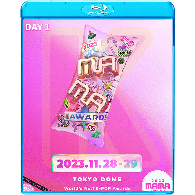 Blu-ray 2023 Mnet Asia Music Awards DAY1 2023.11.28 - ENHYPEN / TXT / KEP1ER / TVXQ / Xikers / &TEAM 他 - 音楽番組収録 Awards ブルーレイ