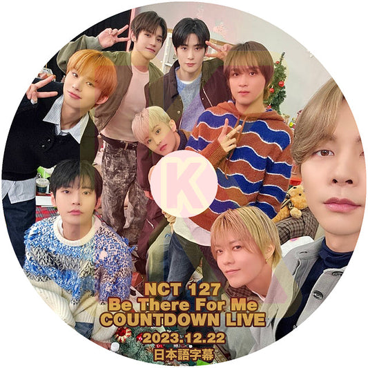 K-POP DVD NCT127 'Be There For Me' COUNTDOWN LIVE 2023.12.22 日本語字幕あり NCT127 エヌシーティー127 YUTA ユウタ MARK マーク DOYOUNG ドヨン Taeyong テヨン Jaehyun ジェヒョン Taeil テイル Johnny ジョニー HAECHAN へチャン Jungwoo ジョンウ NCT KPOP DVD