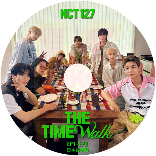 K-POP DVD NCT127 THE TIME WALK EP1-EP3 日本語字幕あり エヌシーティー127 KPOP DVD