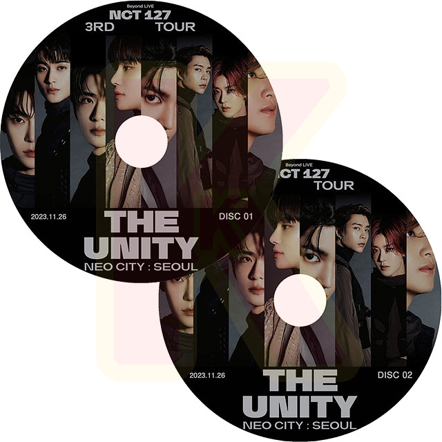 K-POP DVD NCT 127 Beyond LIVE 3RD TOUR ‘NEO CITY : SEOUL - THE UNITY’ 2023.11.26 2枚SET エヌシーティー127 KPOP DVD