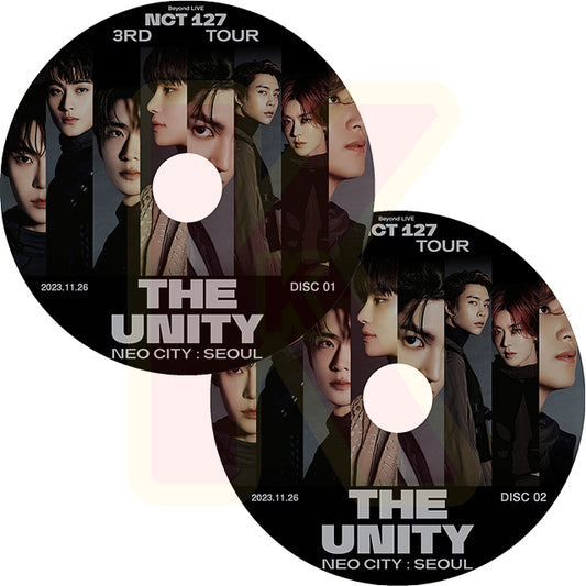 K-POP DVD NCT 127 Beyond LIVE 3RD TOUR ‘NEO CITY : SEOUL - THE UNITY’ 2023.11.26 2枚SET エヌシーティー127 KPOP DVD