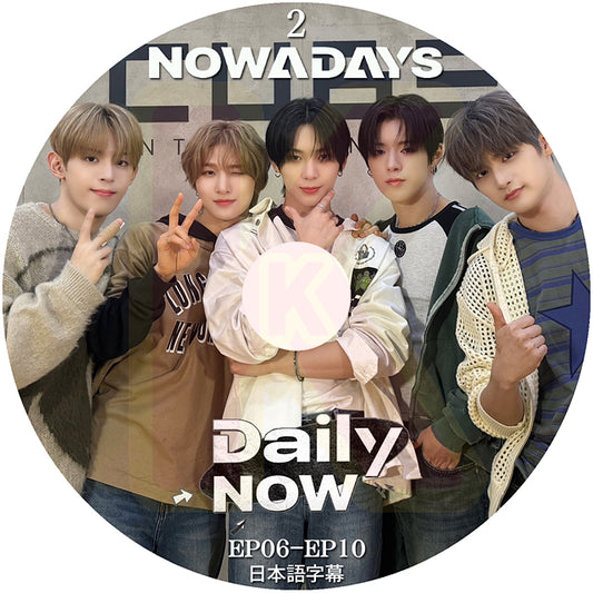 K-POP DVD NOWADAYS Daily NOW #2 EP06-EP10 日本語字幕あり ナウアデイズ ヒョンビン ユン ヨンウ ジンヒョク シユン KPOP DVD