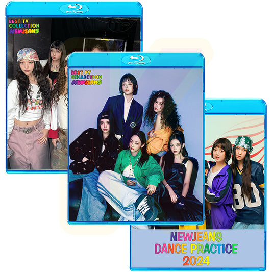Blu-ray NewJeans 2024 BEST PV&TV&DANCE PRACTICE Collection 3枚SET - Right Now Supernatural 他 - ニュージーンズ ブルーレイ