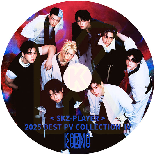 K-POP DVD STRAY KIDS 2025 BEST PV #4 SKZ-PLAYER ストレイキッズ KPOP DVD