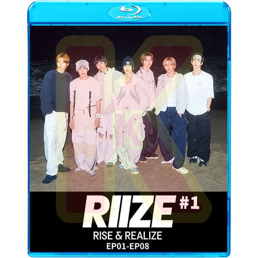 Blu-ray RIIZE RISE&REALIZE #1 EP01-EP08 日本語字幕あり RIIZE ライズ  韓国番組収録 KPOP ブルーレイ