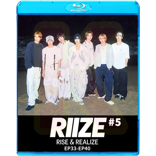 Blu-ray RIIZE RISE&REALIZE #5 EP33-EP40 日本語字幕あり ライズ ショウタロウ ウンソク ソンチャン ウォンビン スンハン ソヒ アントン KPOP ブルーレイ