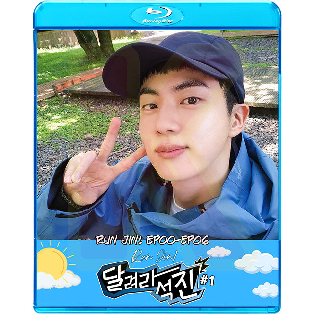 Blu-ray バンタン RUN JIN #1 EP00-EP02 日本語字幕あり バンタン ジン キムソクジン BANGTAN KPOP ブルーレイ