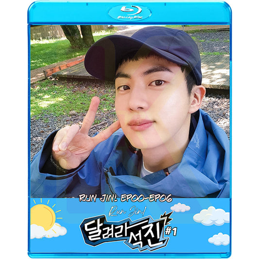 Blu-ray バンタン RUN JIN #1 EP00-EP02 日本語字幕あり バンタン ジン キムソクジン BANGTAN KPOP ブルーレイ