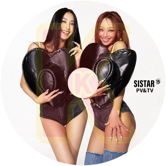 K-POP DVD SISTAR19 2024 PV/TV Collection - NO MORE (MA BOY) - SISTAR19 シスター19 ヒョリン Hyorin ボラ Bora KPOP DVD