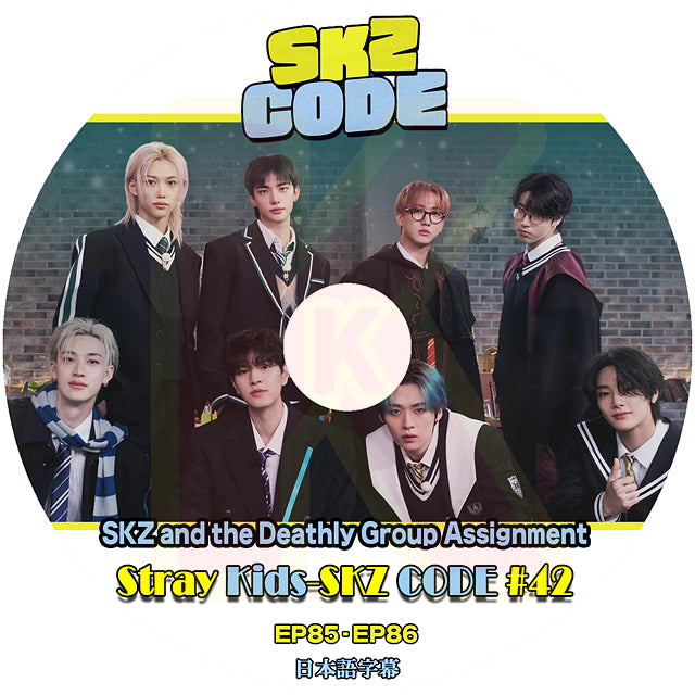 K-POP DVD STRAY KIDS SKZ CODE #42 EP85-EP86 日本語字幕あり Stray Kids ストレイキッズ KPOP DVD