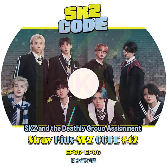 K-POP DVD STRAY KIDS SKZ CODE #42 EP85-EP86 日本語字幕あり Stray Kids ストレイキッズ KPOP DVD