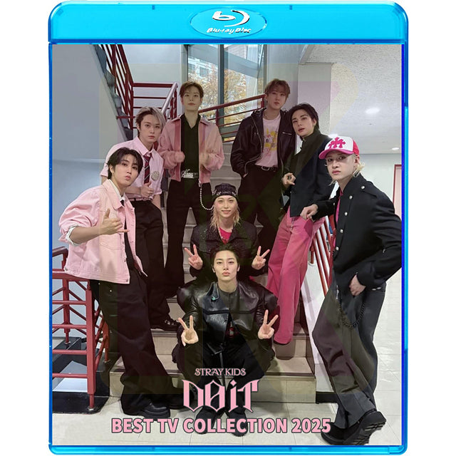Blu-ray STRAY KIDS 2025 2nd BEST TV - Do It / DIVINE / CEREMONY / Walkin On Water / JJAM / Chk Chk Boom 他 - ストレイキッズ KPOP ブルーレイ
