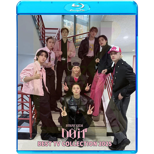 Blu-ray STRAY KIDS 2025 2nd BEST TV - Do It / DIVINE / CEREMONY / Walkin On Water / JJAM / Chk Chk Boom 他 - ストレイキッズ KPOP ブルーレイ