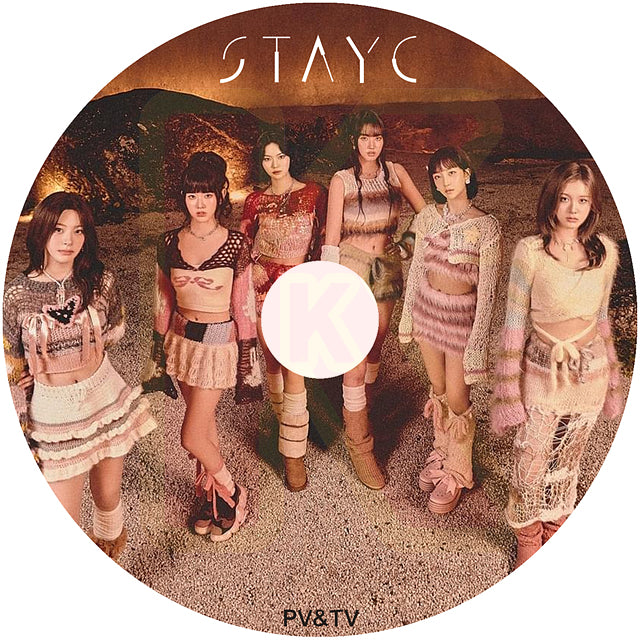 K-POP DVD STAYC 2024 2nd PV/TV - GPT Cheeky Icy Thang Stay WITH me Bubble Teddy Bear 他 - STAYC ステイシー KPOP DVD