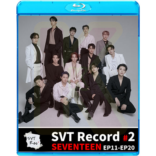 Blu-ray SEVENTEEN SVT Record #2 EP11-EP20 日本語字幕あり セブンティーン セブチ K-POP ブルーレイ