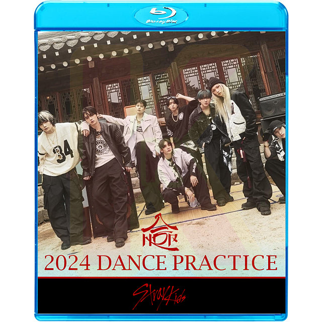 Blu-ray Stray Kids 2024 2nd DANCE PRACTICE  - Walkin On Water / JJAM / Chk Chk Boom 他 - ストレイキッズ KPOP DVD