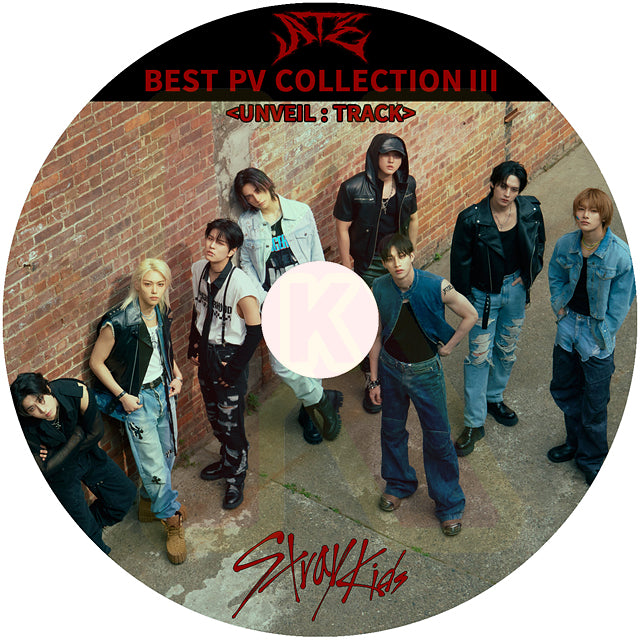 K-POP DVD STRAY KIDS 2024 BEST PV #3 UNVEIL TRACK Stray Kids ストレイキッズ KPOP DVD