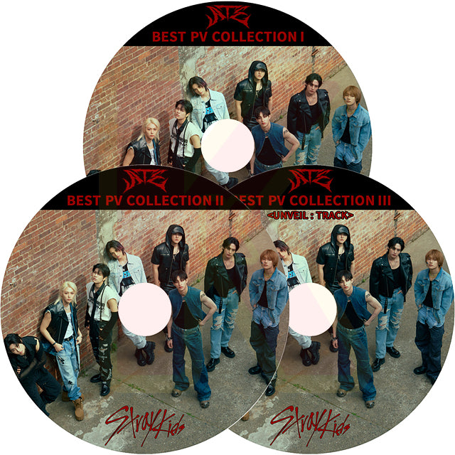 K-POP DVD STRAY KIDS 2024 BEST PV 3枚SET - JJAM Chk Chk Boom Lose My Breath LALALALA S-Class CASE 144 MANIAC Thunderous 他 - ストレイキッズ KPOP DVD