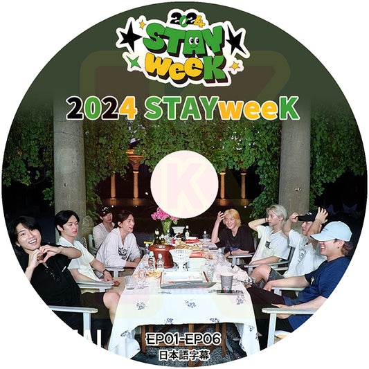 K-POP DVD STRAY KIDS 2024 STAYweeK EP01-EP06 日本語字幕あり ステイウィーク Stray Kids SKZ ストレイキッズ KPOP DVD