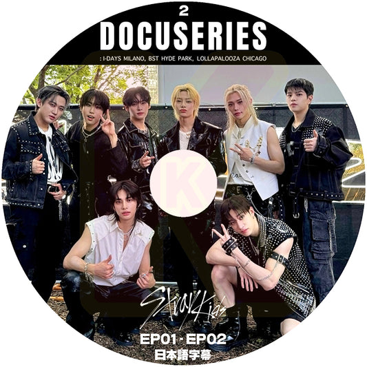 K-POP DVD STRAY KIDS : Docuserise #2 EP01-EP02 日本語字幕あり StrayKids ストレイキッズ KPOP DVD