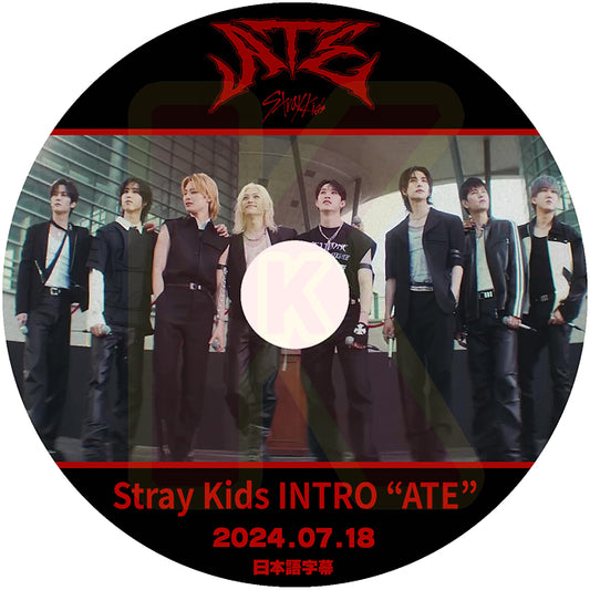 K-POP DVD STRAY KIDS INTRO "ATE" 2024.07.18 日本語字幕あり Stray Kids ストレイキッズ KPOP DVD