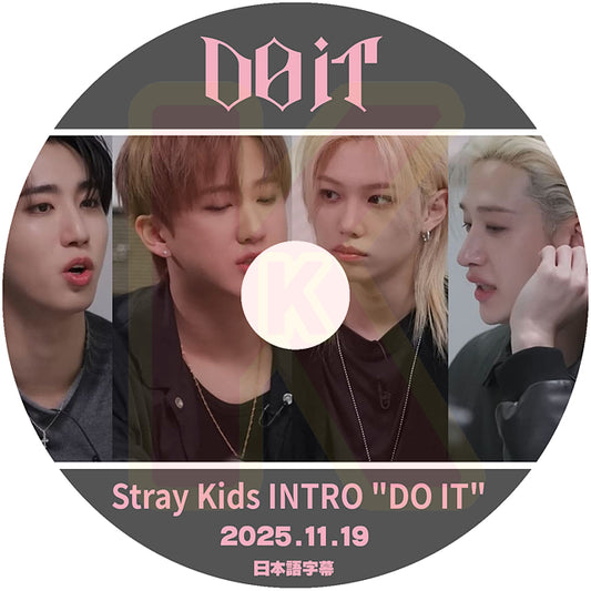 K-POP DVD Stray Kids INTRO "DO IT" 2025.11.19 日本語字幕あり SKZ ストレイキッズ KPOP DVD