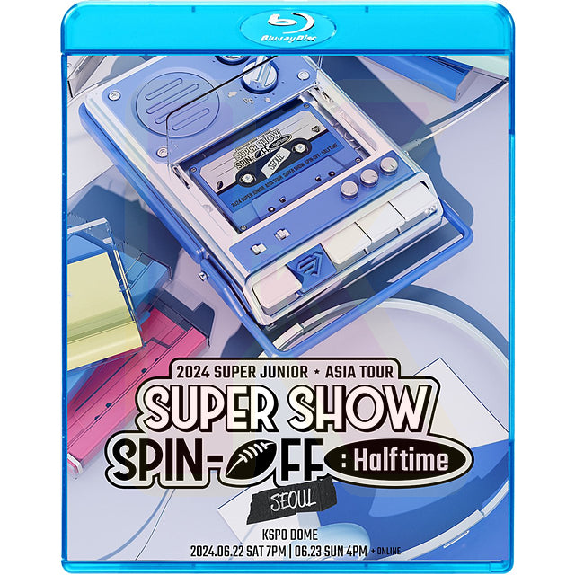 Blu-ray SUPER JUNIOR 2024 ASIA TOUR SUPER SHOW SPIN-OFF : Halftime SEOUL 2024.06.23 スーパージュニア SJ KPOP ブルーレイ