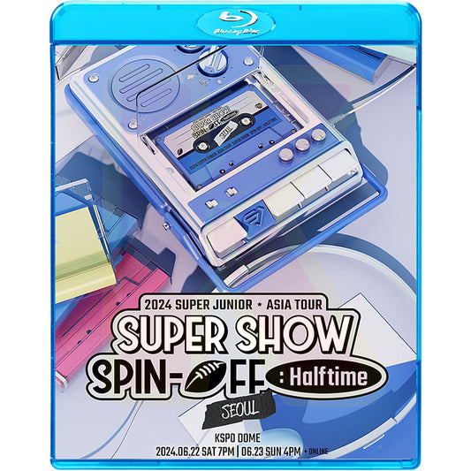 Blu-ray SUPER JUNIOR 2024 ASIA TOUR SUPER SHOW SPIN-OFF : Halftime SEOUL 2024.06.23 スーパージュニア SJ KPOP ブルーレイ