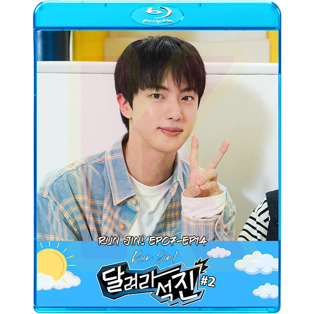 Blu-ray バンタン RUN JIN #2 EP07-EP14 日本語字幕あり バンタン ジン キムソクジン BANGTAN KPOP ブルーレイ