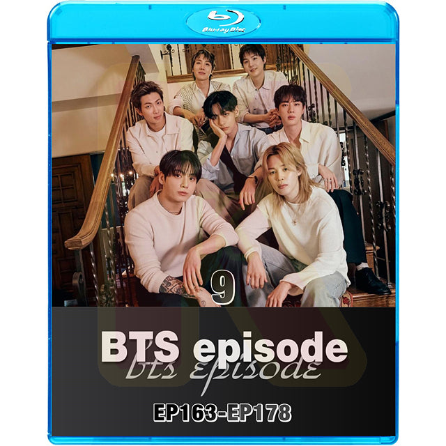 Blu-ray BTS EPISODE バンタン エピソード #9 EP163-EP178 日本語字幕あり BANGTAN ブルーレイ