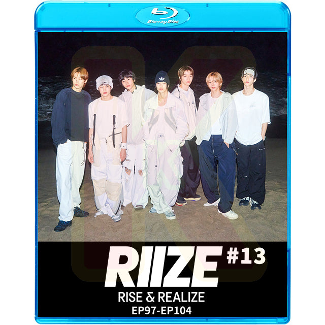 Blu-ray RIIZE RISE&REALIZE #13 EP97-EP104 日本語字幕あり ライズ KPOP ブルーレイ