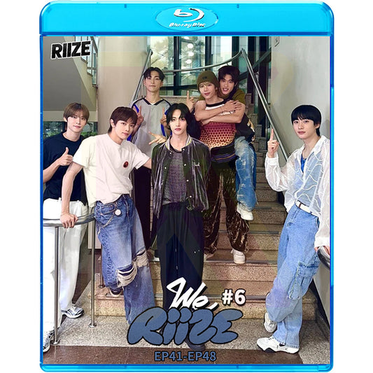 Blu-ray RIIZE We RIIZE #6 EP41-EP48 日本語字幕あり ライズ KPOP ブルーレイ