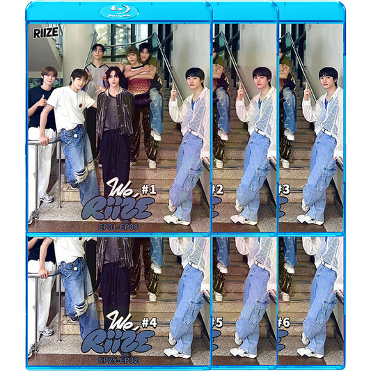 Blu-ray RIIZE We RIIZE 6枚SET EP01-EP48 日本語字幕あり ライズ KPOP ブルーレイ