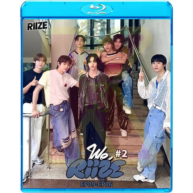 Blu-ray RIIZE We RIIZE #2 EP09-EP16 日本語字幕あり ライズ ショウタロウ ウンソク ソンチャン ウォンビン スンハン ソヒ アントン KPOP ブルーレイ