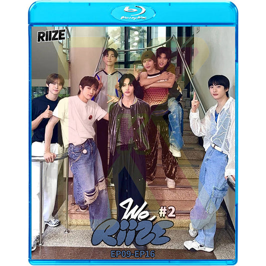 Blu-ray RIIZE We RIIZE #2 EP09-EP16 日本語字幕あり ライズ ショウタロウ ウンソク ソンチャン ウォンビン スンハン ソヒ アントン KPOP ブルーレイ