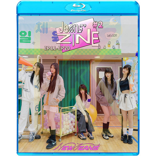Blu-ray NewJeans ZINE #2 EP11-EP20 日本語字幕あり NewJeans ニュージーンズ MINJI ミンジ HANNI ハニ DANIELLE ダニエル HAERIN ヘリン HYEIN ヘイン NewJeans KPOP DVD